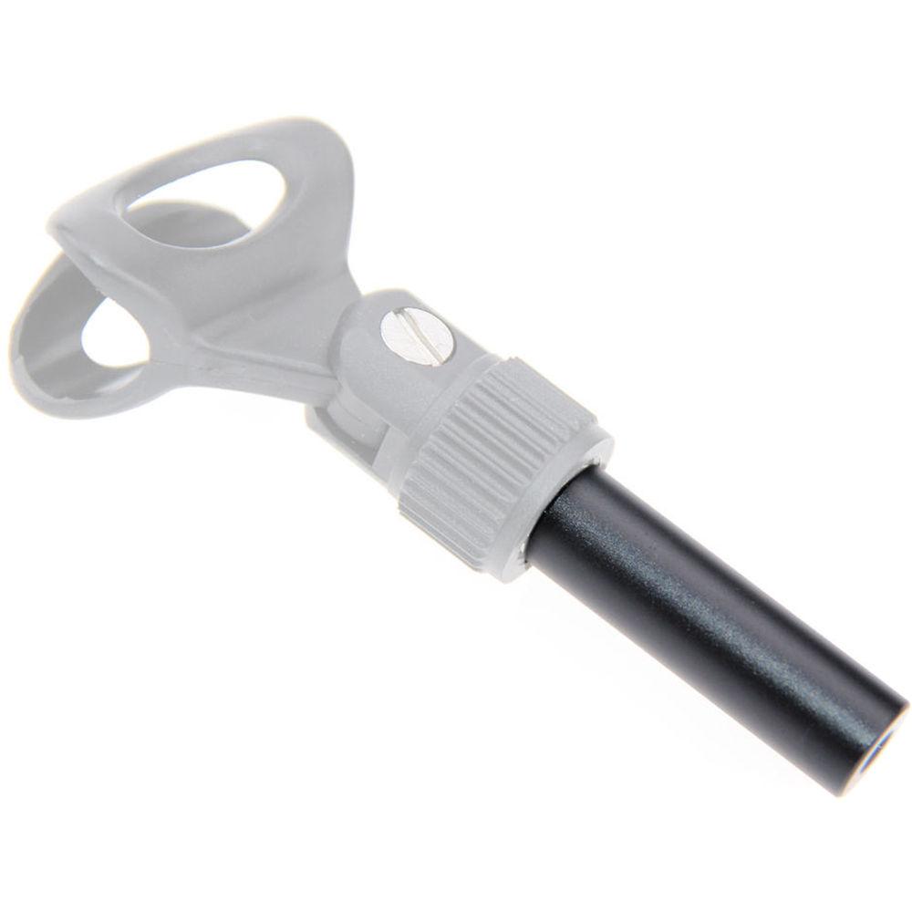 CAMVATE 15mm Rod with 1 4"-20 Female to 5 8"-27 Male Adapter for Mic Clip