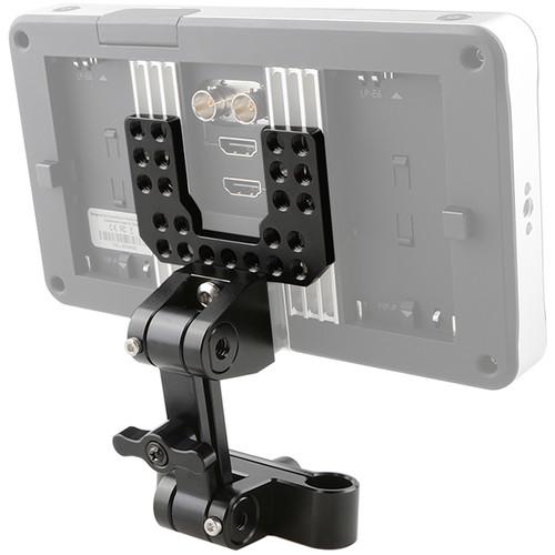CAMVATE Adjustable Monitor Support with 15mm Rod Block & Back Plate for SmallHD 700 Series