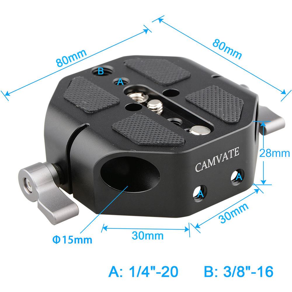 CAMVATE Baseplate for Select Canon & Sony Cameras