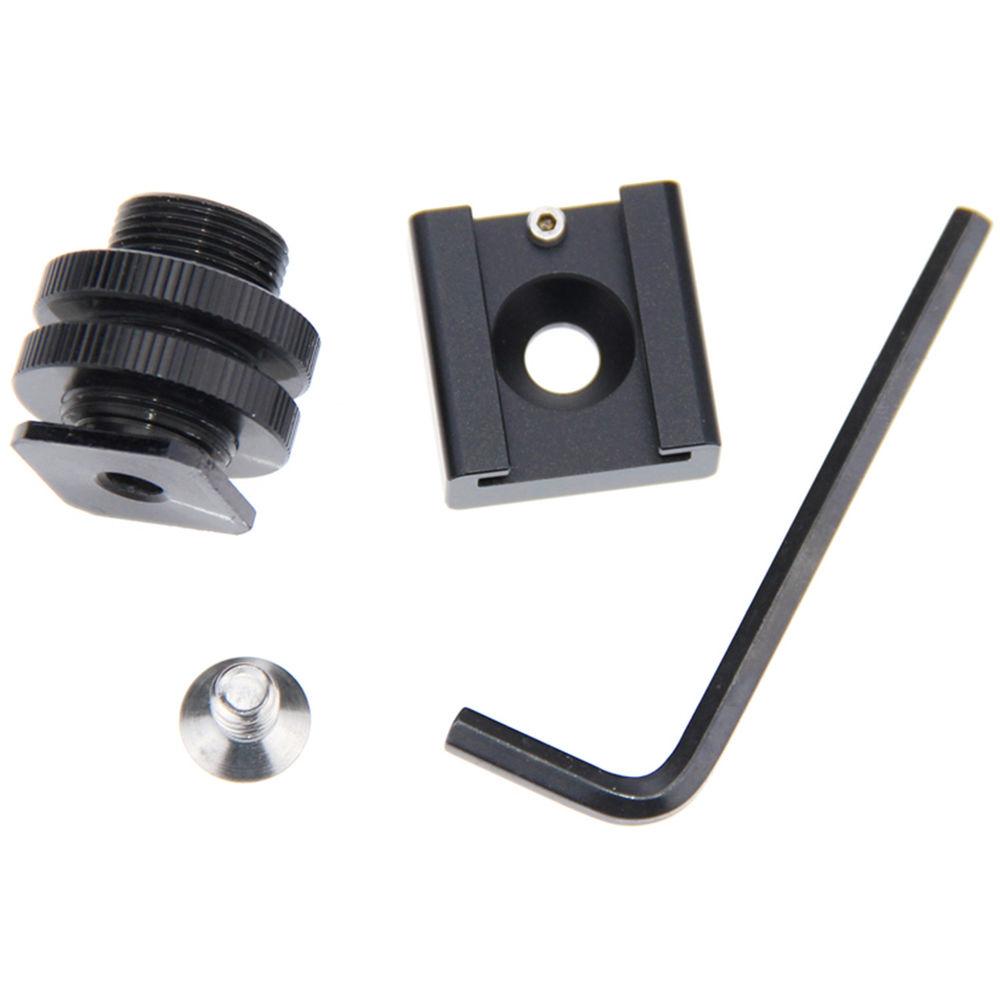 CAMVATE C1008 1 4"-20 Mount to Cold Shoe or 5 8"-27 Screw Adapter