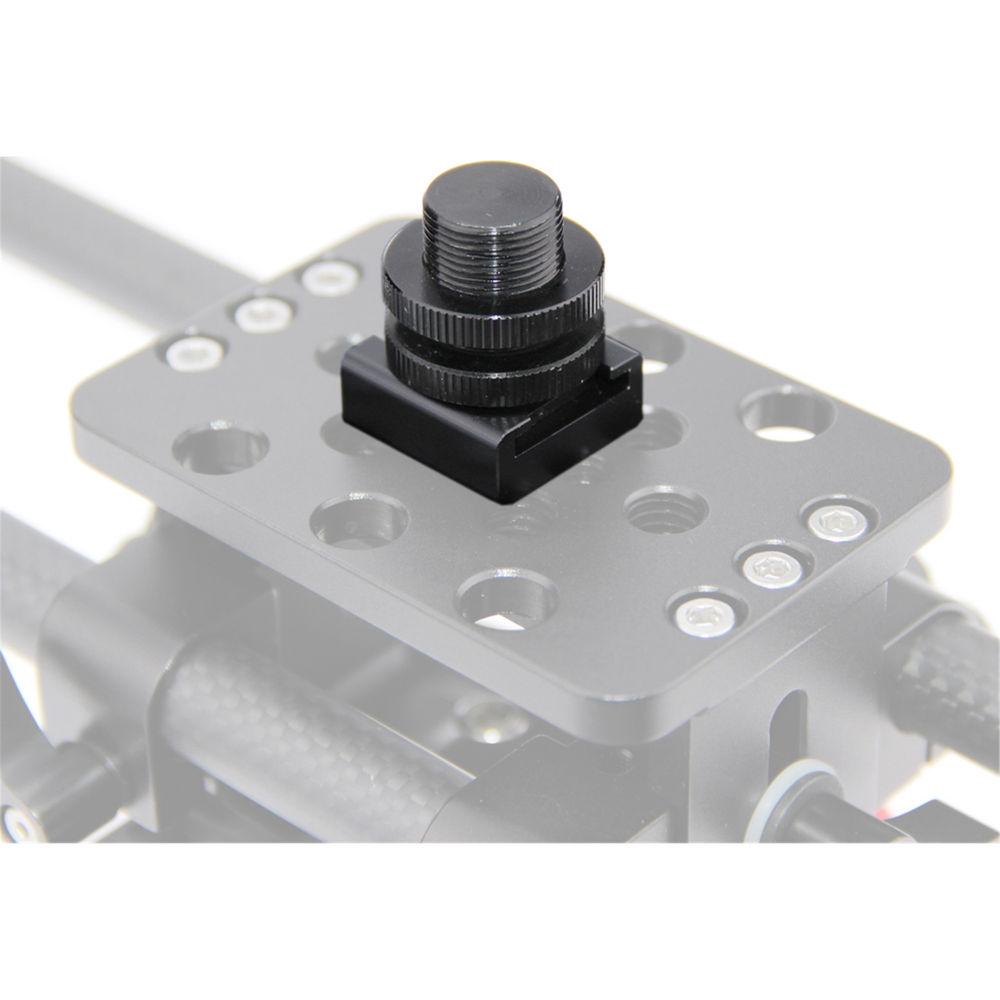 CAMVATE C1008 1 4"-20 Mount to Cold Shoe or 5 8"-27 Screw Adapter