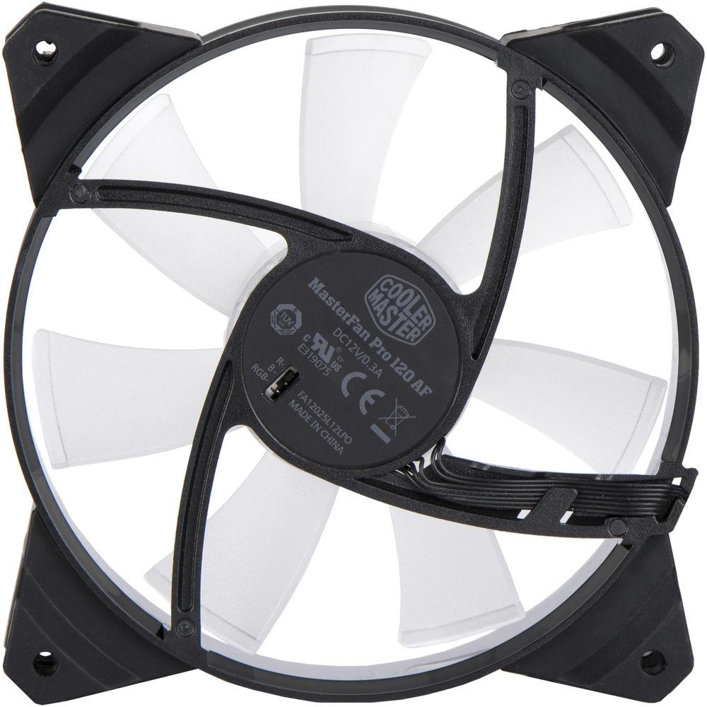 Cooler Master MasterFan Pro 120 Air Flow RGB 3-in-1 with RGB LED Controller