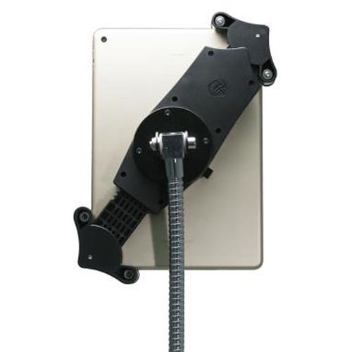 CTA Digital Pedestal Stand for 7-13" Tablets with Toilet Paper Roll Holder