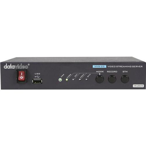 Datavideo NVS-25 H.264 Video Streaming Server with DVS-200 Cloud Server Streaming Service