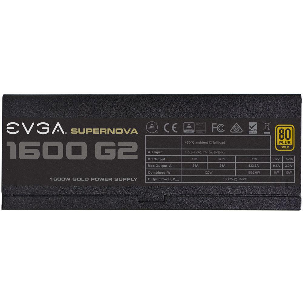 EVGA SuperNOVA 1600 G2 1600W 80 Plus Gold Modular Power Supply