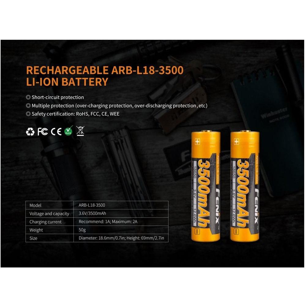 Fenix Flashlight ARE-X11 18650 Battery Charging Kit