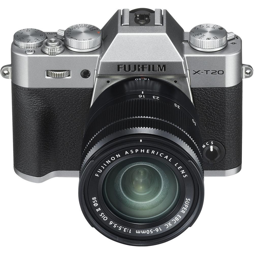 FUJIFILM X-T20 Mirrorless Digital Camera with 16-50mm Lens