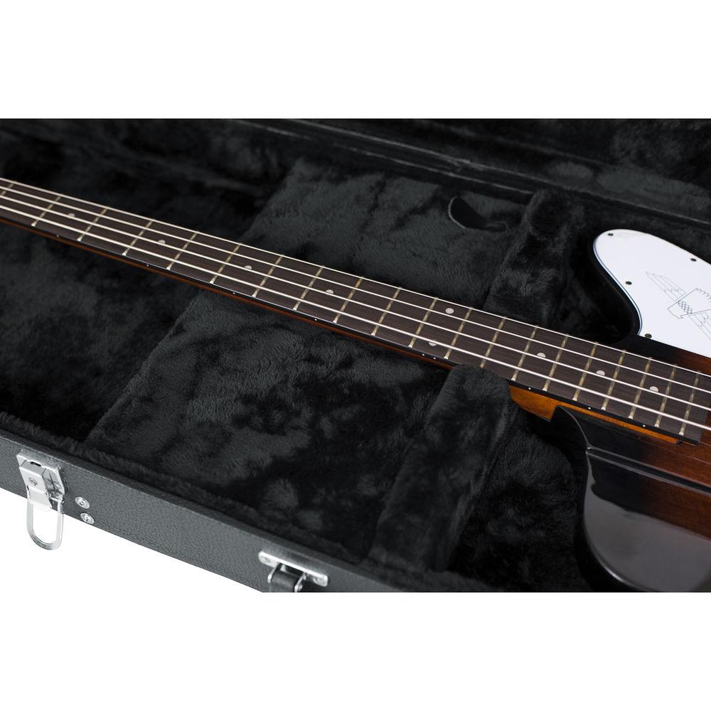 Gator Cases Hard-Shell Wood Case for Thunderbird Bass Guitars