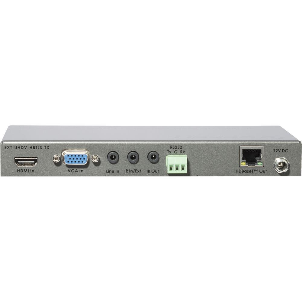 Gefen 4K Multi-Format 2x1 HDBaseT Sender with Scaler, Auto-Switching, and PoH