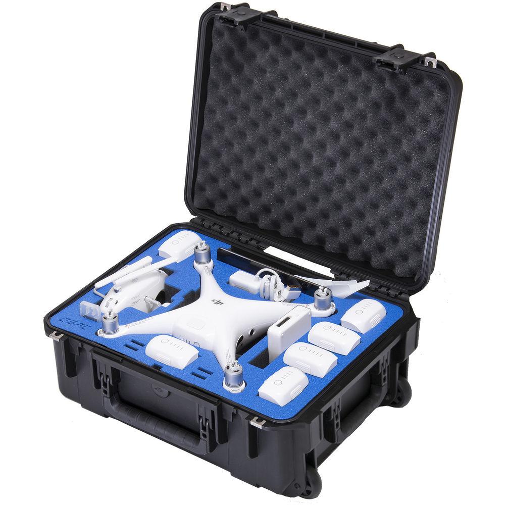 Go Professional Cases Compact Carrying Case with Wheels for DJI Phantom 4 Phantom 4 Pro Phantom 4 Pro
