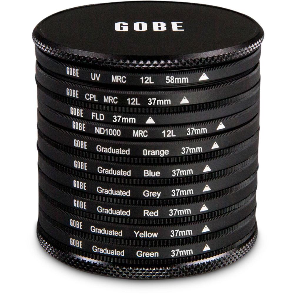 Gobe 58mm The Collection 1Peak 10-Piece Filter Kit