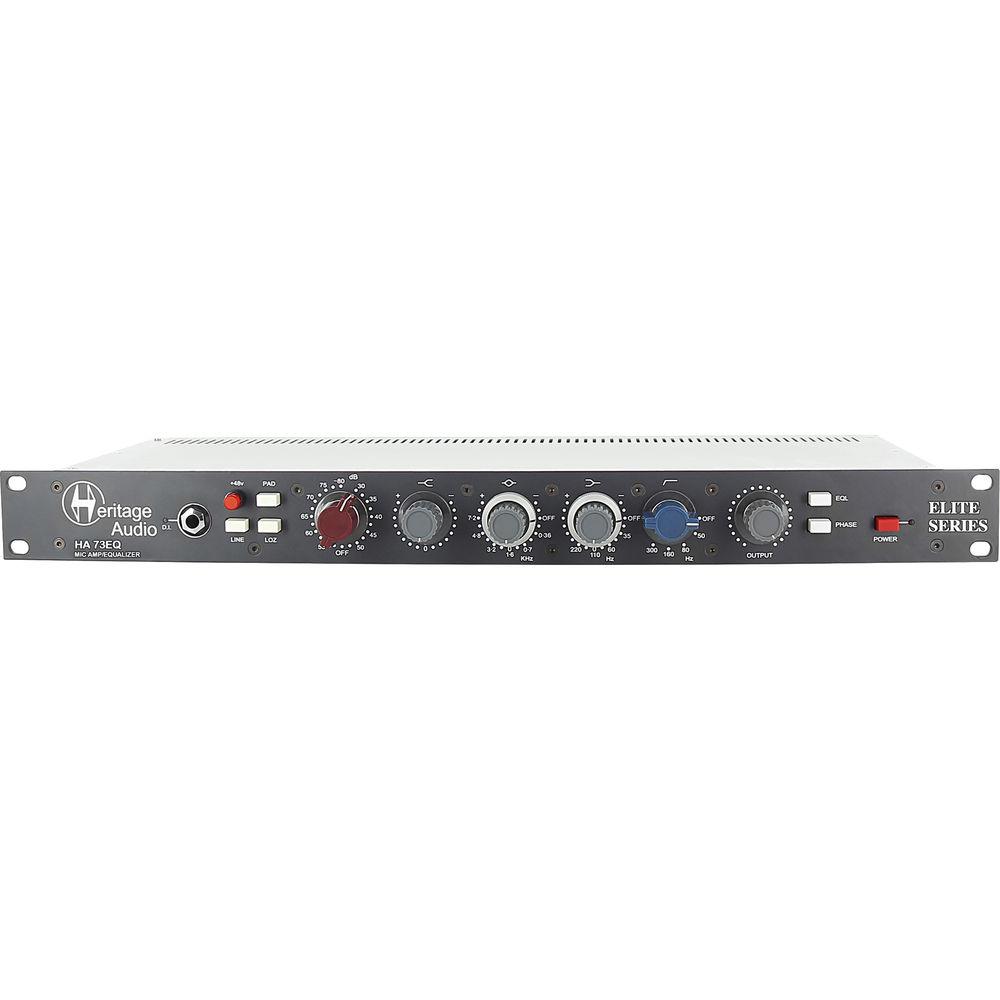 Heritage Audio HA 73EQ Mono Elite Series Microphone Preamplifier with EQ
