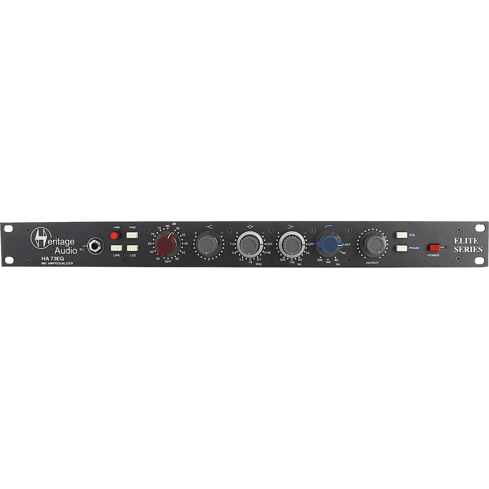 Heritage Audio HA 73EQ Mono Elite Series Microphone Preamplifier with EQ