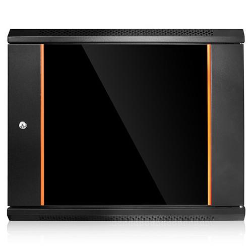 iStarUSA Claytek WMZ955-KBR1U Swing-Out Wallmount Server Cabinet with 1 RU Sliding Drawer