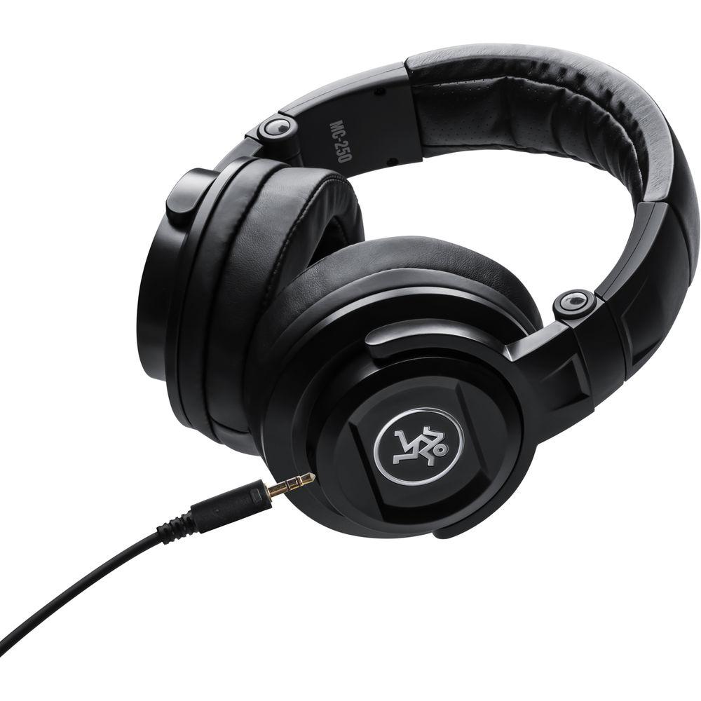 Mackie MC-250 Closed-Back, Over-Ear Reference Headphones