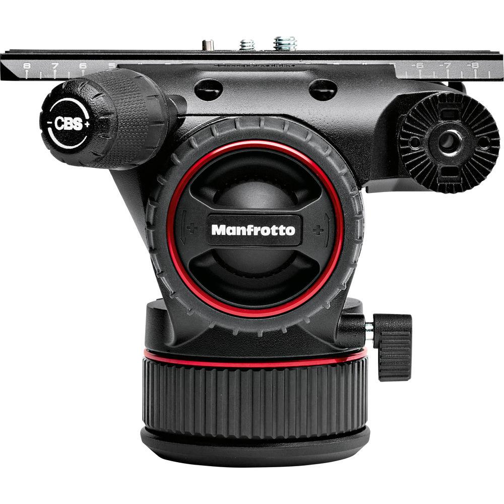 Manfrotto Nitrotech N12 & 545B Dual-Leg Tripod System with Half Ball Adapter & Bag