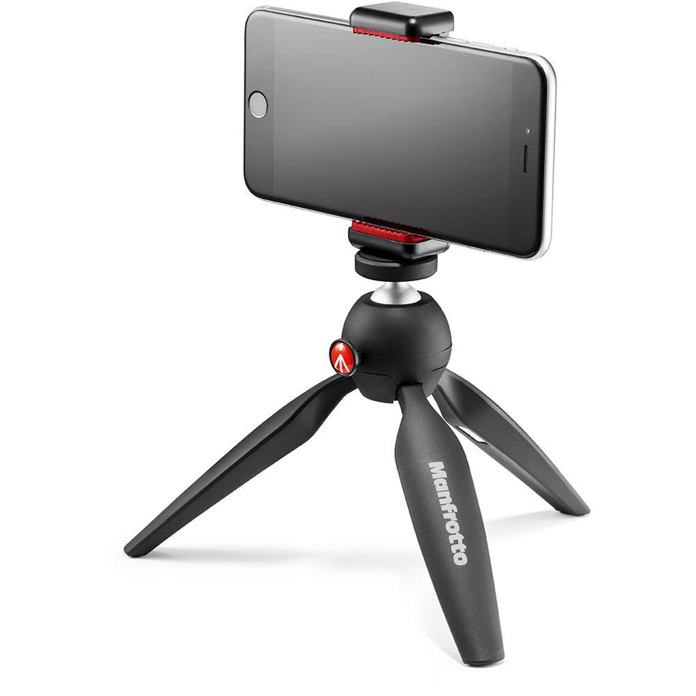 Manfrotto PIXI Smart Mini Tripod with Universal Smartphone Clamp