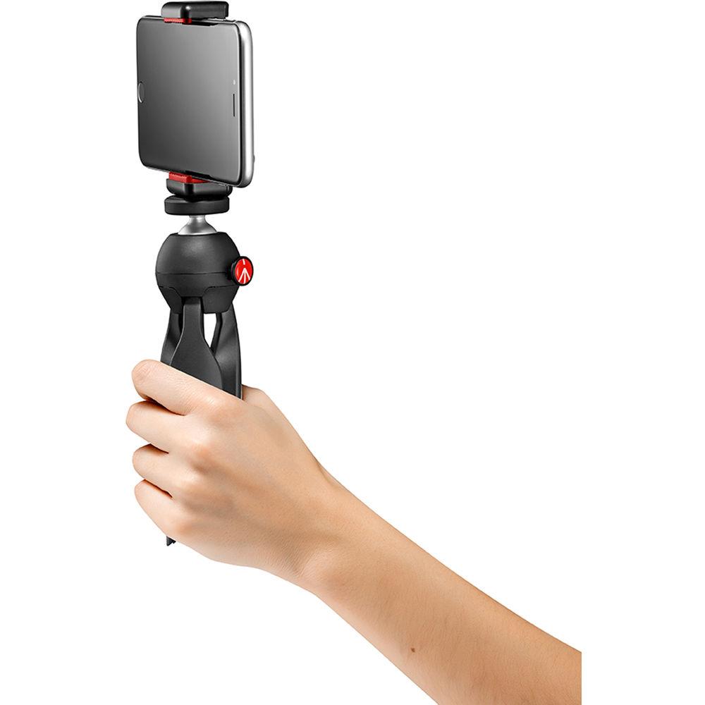 Manfrotto PIXI Smart Mini Tripod with Universal Smartphone Clamp