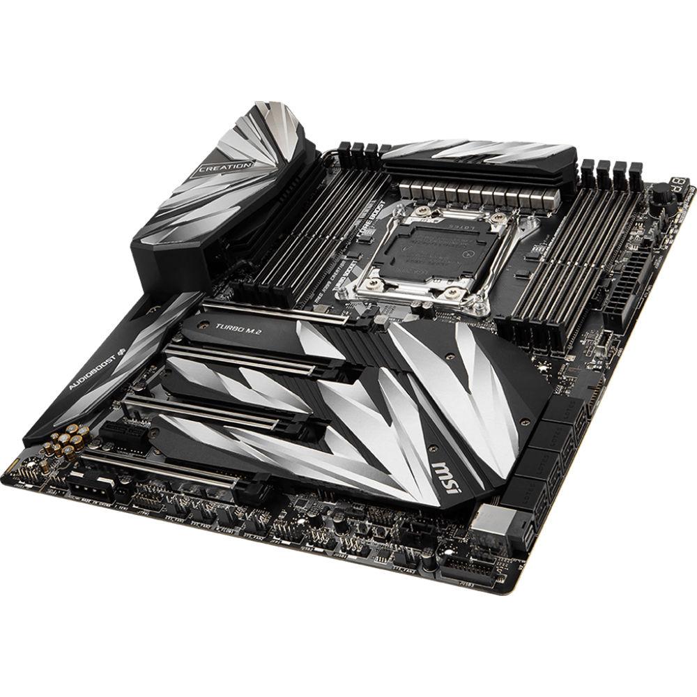 MSI Meg X299 Creation LGA 2066 E-ATX Motherboard