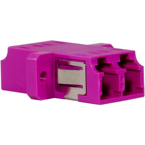 TechLogix Networx OM4 LC to LC Duplex Multimode Fiber Optic Coupler