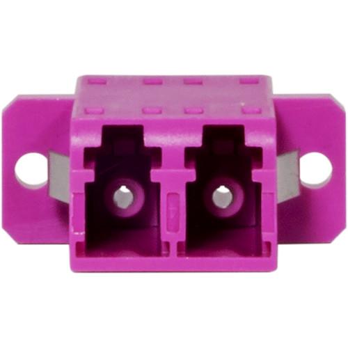 TechLogix Networx OM4 LC to LC Duplex Multimode Fiber Optic Coupler