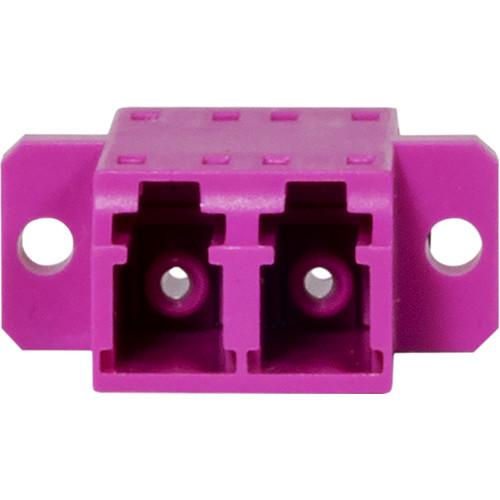 TechLogix Networx OM4 LC to LC Duplex Multimode Fiber Optic Coupler