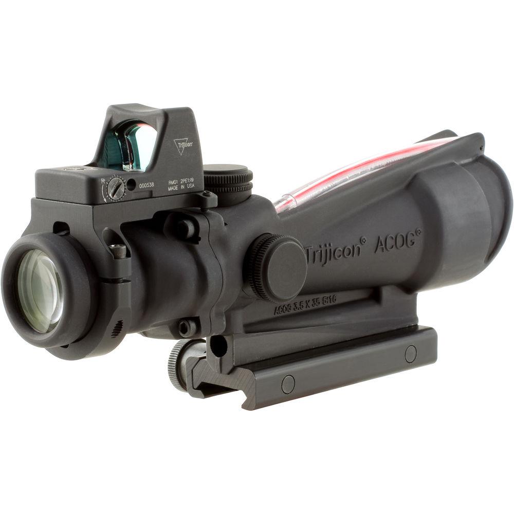 Trijicon 3.5x35 ACOG Riflescope & 3.25 MOA Red Dot Type 2 RMR Kit