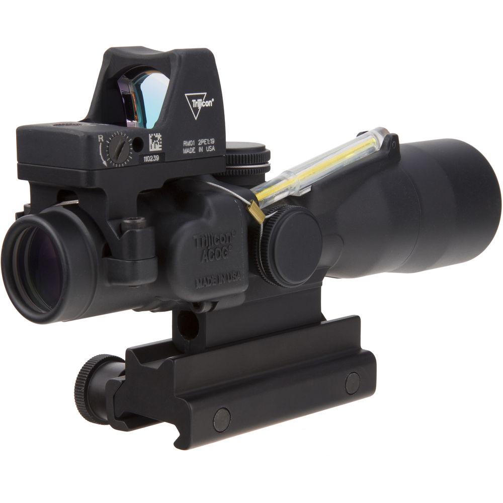 Trijicon 3x30 TA33 ACOG Riflescope and 3.25 MOA Red Dot Type 2 RMR Kit