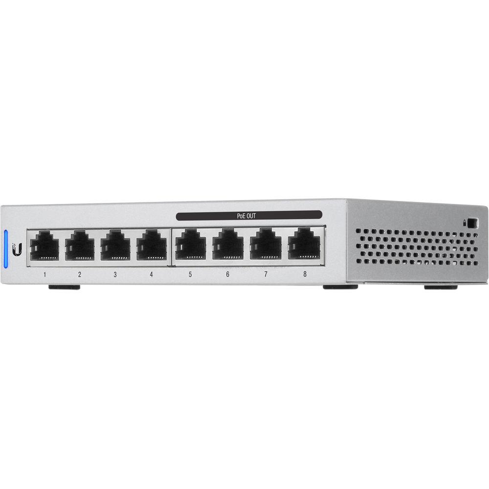 Ubiquiti Networks US-8-60W-5 UniFi 8-Port Gigabit PoE Compliant Managed Switch