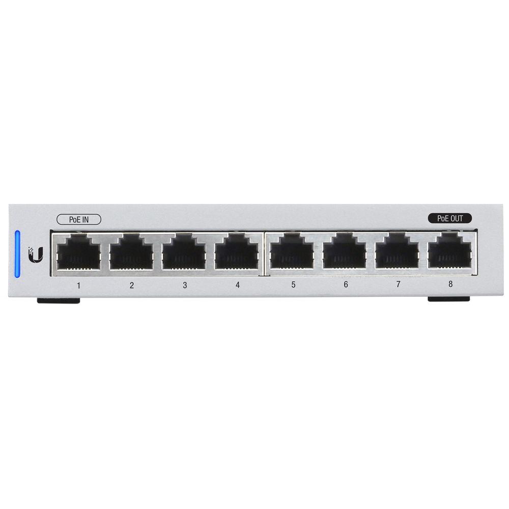 Ubiquiti Networks US-8 UniFi 8-Port Gigabit PoE Compliant Managed Switch