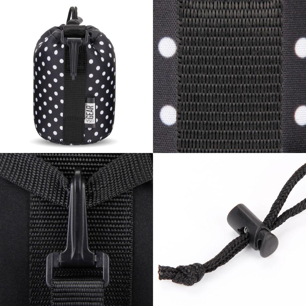 USA GEAR FlexARMOR FlexSLEEVE Lens Pouch Case Set