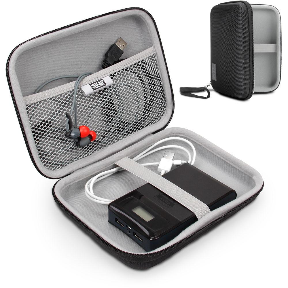 USA GEAR H Series Hardshell Electronics Carry Case with Accessory Pocket, USA, GEAR, H, Series, Hardshell, Electronics, Carry, Case, with, Accessory, Pocket