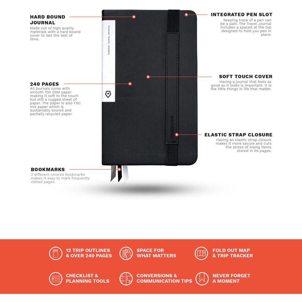 WANDRD TJ-YL-1 The Travel Journal