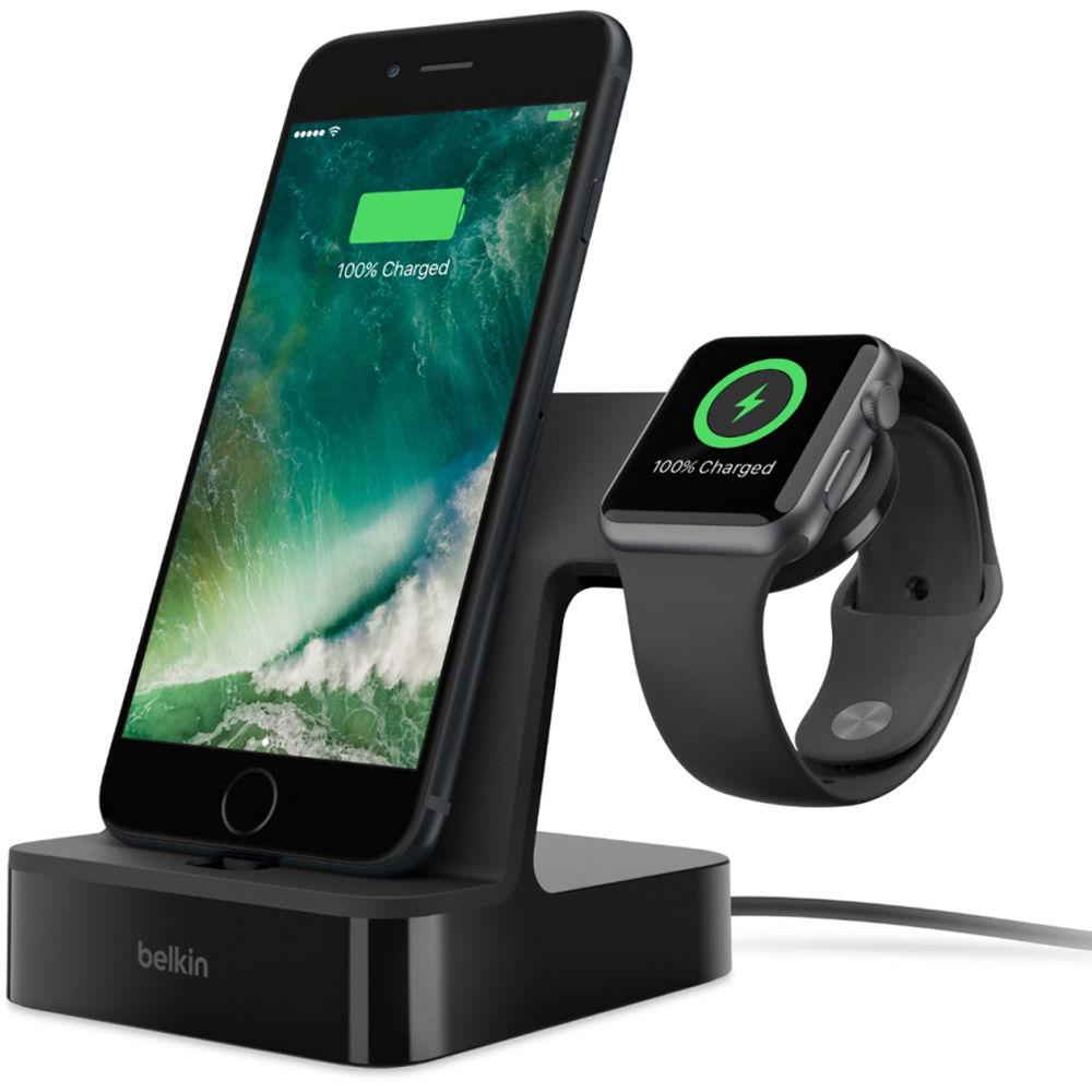 Belkin PowerHouse 2-In-1 Charging Dock for Apple Watch & iPhone