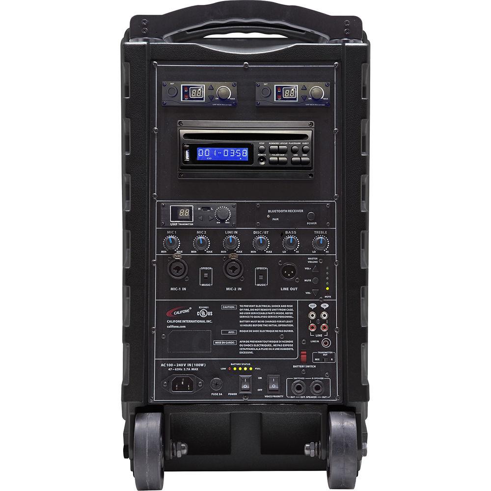 Califone PowerPro Portable PA System
