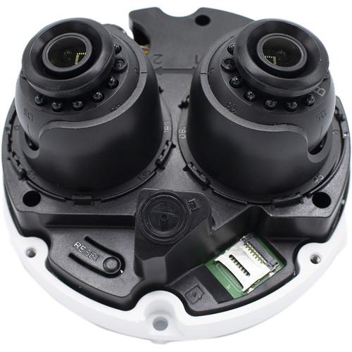 Dahua Technology Pro Series 2MP Outdoor Dual-Sensor Network Dome Camera with Night Vision