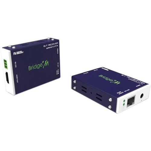 DIGITAL FORECAST Bridge Micro HDMI Extender Set Over Single Cat5e 6 UTP Cable with Transmitter and Receiver