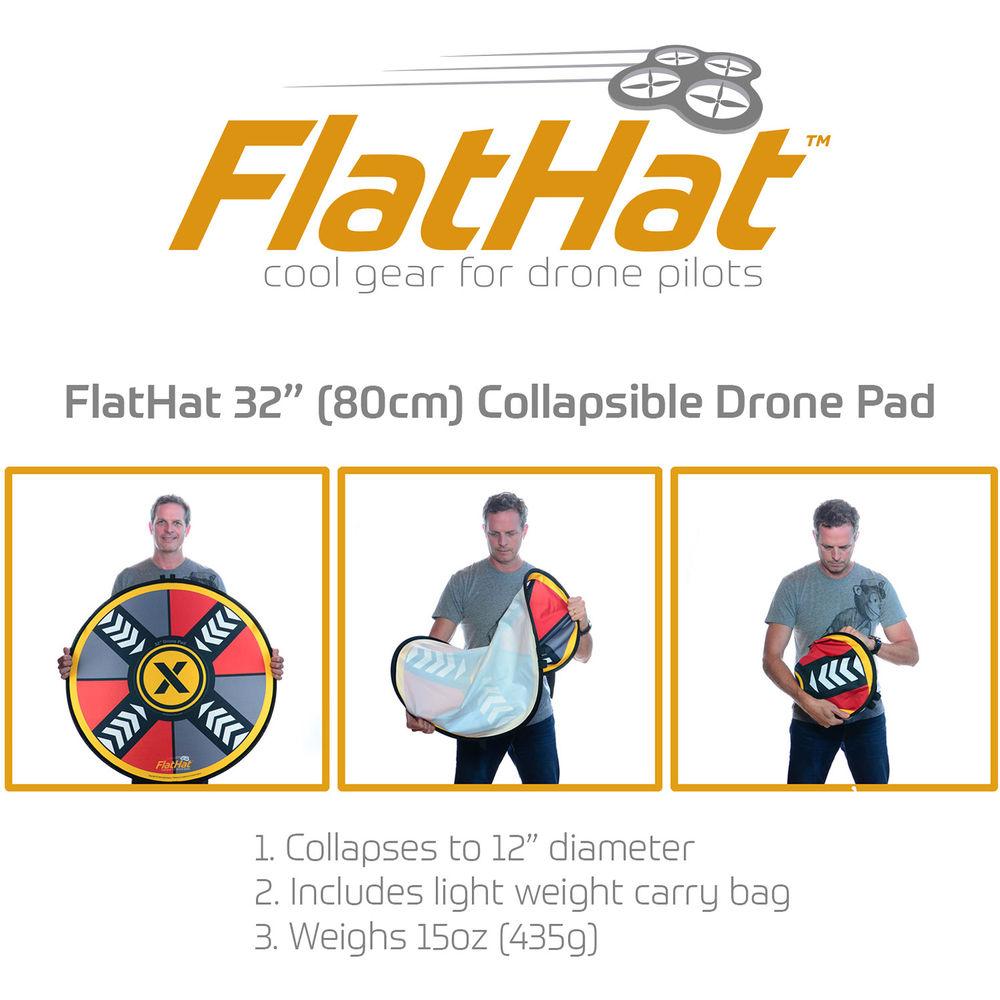 FlatHat Collapsible Drone Pad