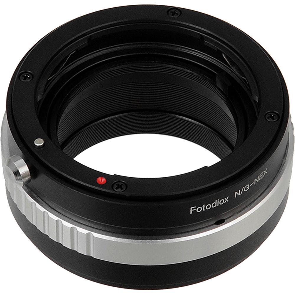 FotodioX Lens Mount Adapter for Nikon G-Type F-Mount Lens to Sony E-Mount Camera