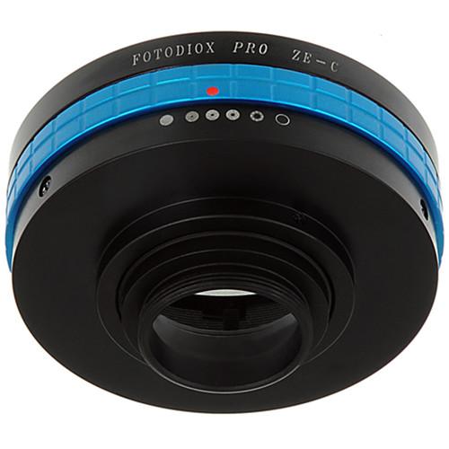 FotodioX Mamiya 35mm ZE to C-Mount Lens Adapter with Aperture Control Dial