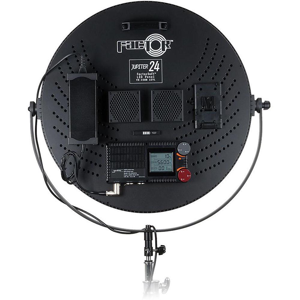 FotodioX Pro FACTOR Jupiter 24" VR-4500ASVL Bi-Color Kit with Grid and Travel Case