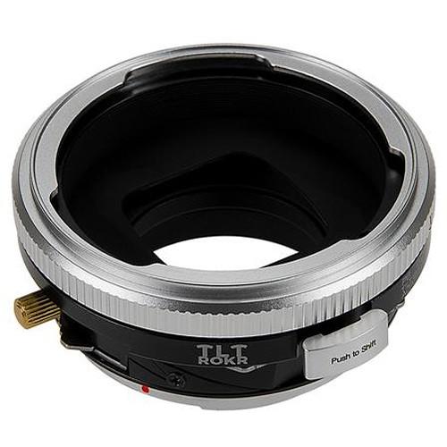 FotodioX Pro TLT ROKR Tilt Shift Lens Mount Adapter for Pentacon 6 Lens to Canon EF- EF-S-Mount Camera