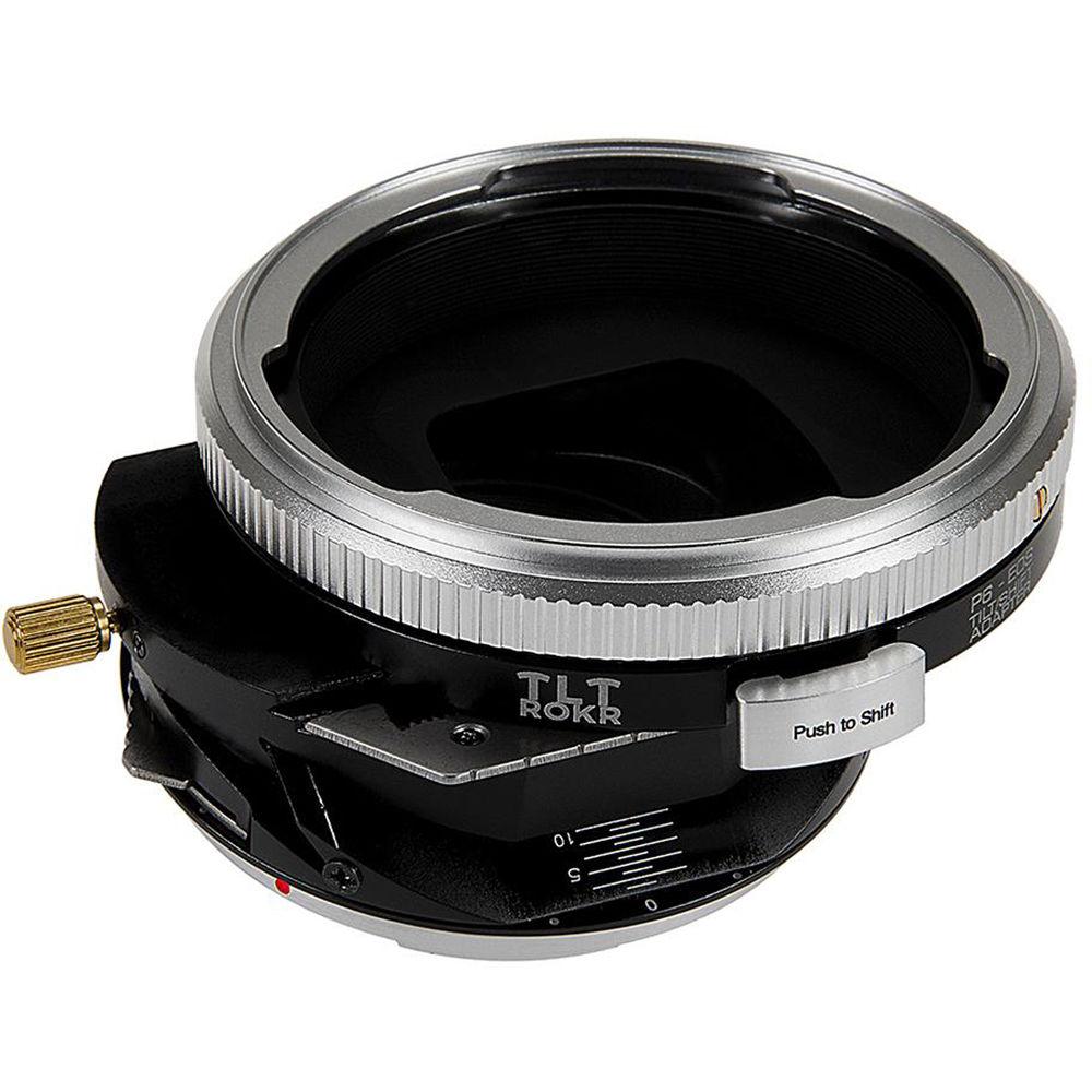 FotodioX Pro TLT ROKR Tilt Shift Lens Mount Adapter for Pentacon 6 Lens to Canon EF- EF-S-Mount Camera