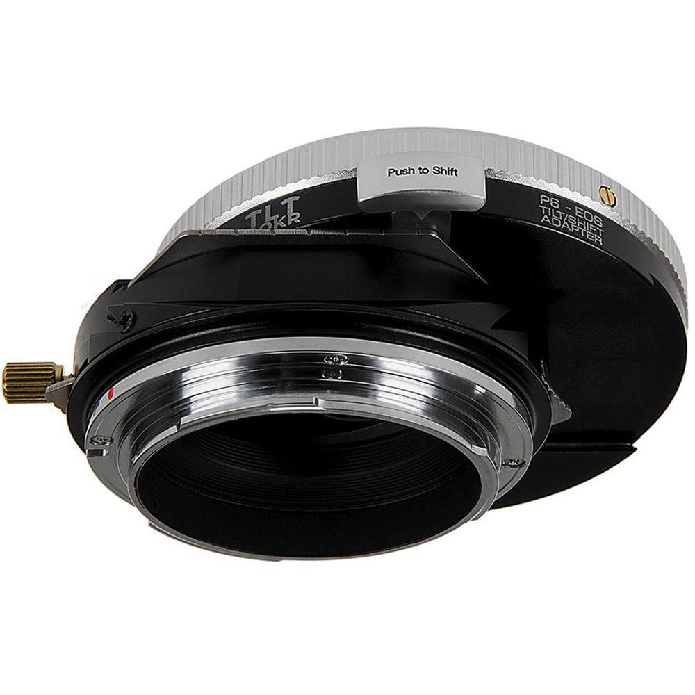 FotodioX Pro TLT ROKR Tilt Shift Lens Mount Adapter for Pentacon 6 Lens to Canon EF- EF-S-Mount Camera