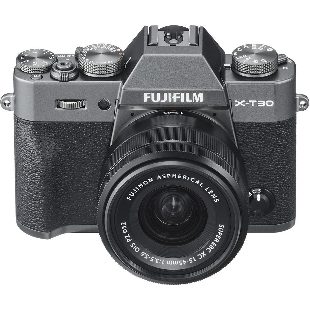FUJIFILM X-T30 Mirrorless Digital Camera with 15-45mm Lens