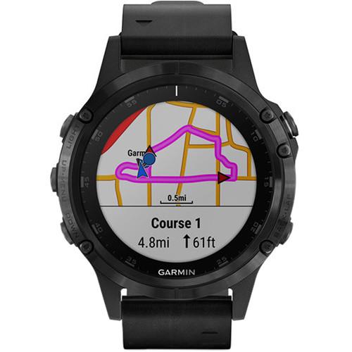 Garmin fenix 5 Plus Sapphire Edition Multi-Sport Training GPS Watch