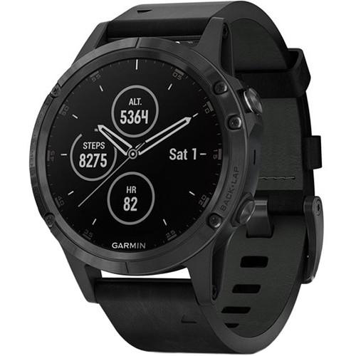 Garmin fenix 5 Plus Sapphire Edition Multi-Sport Training GPS Watch