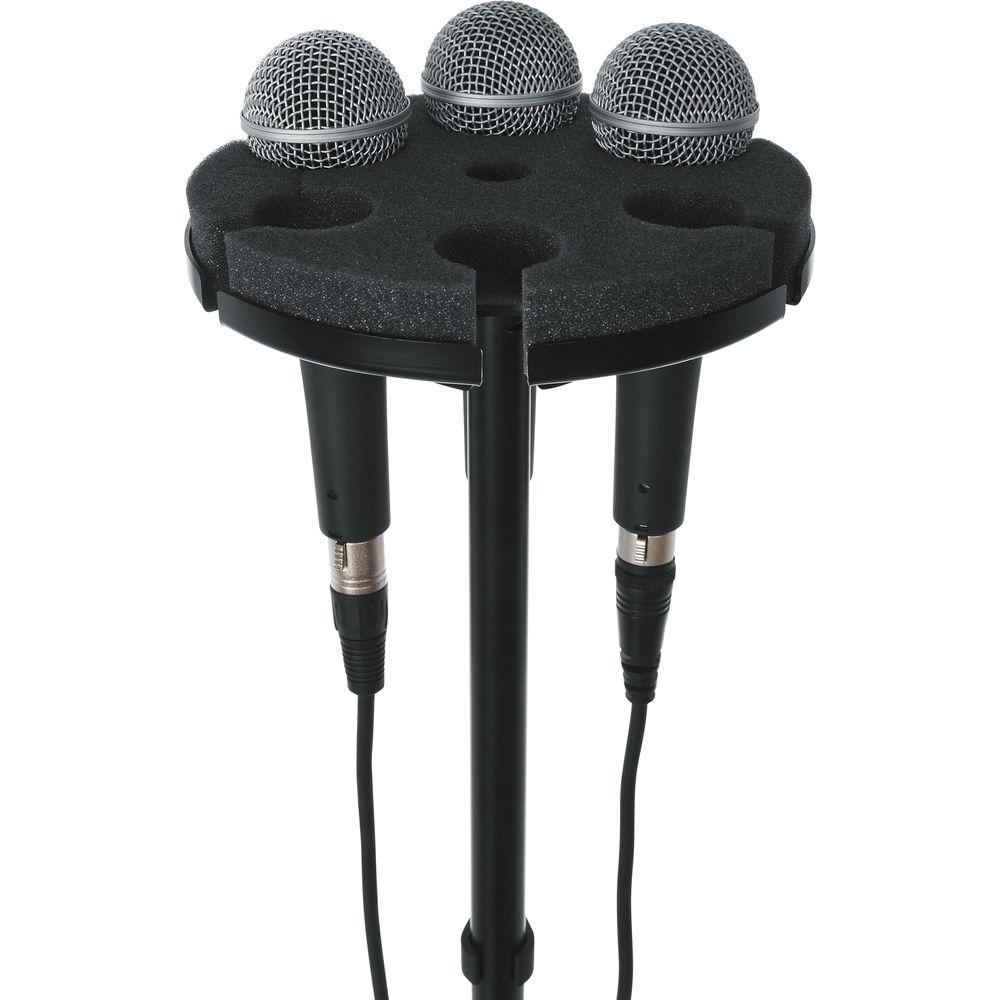 Gator Cases Frameworks Multi Microphone Tray for 6 Mics