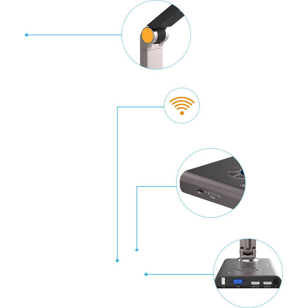 HoverCam Nillo 100 Autofocus 4K 24 Bit 13mp Document Camera