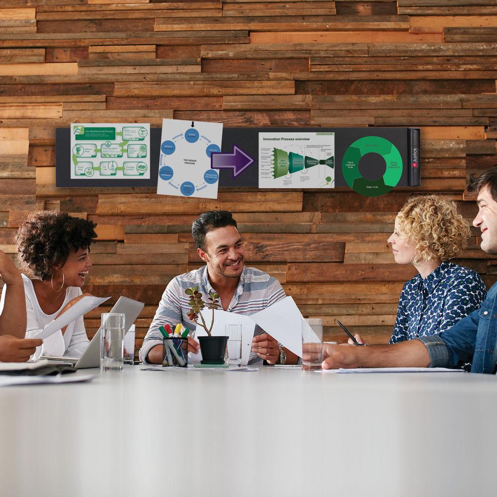 Justick Wall Strip Bulletin Board